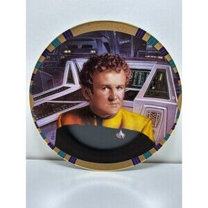 Star Trek DS9 Chief Miles O'Brien Collector Plate Hamilton Collection